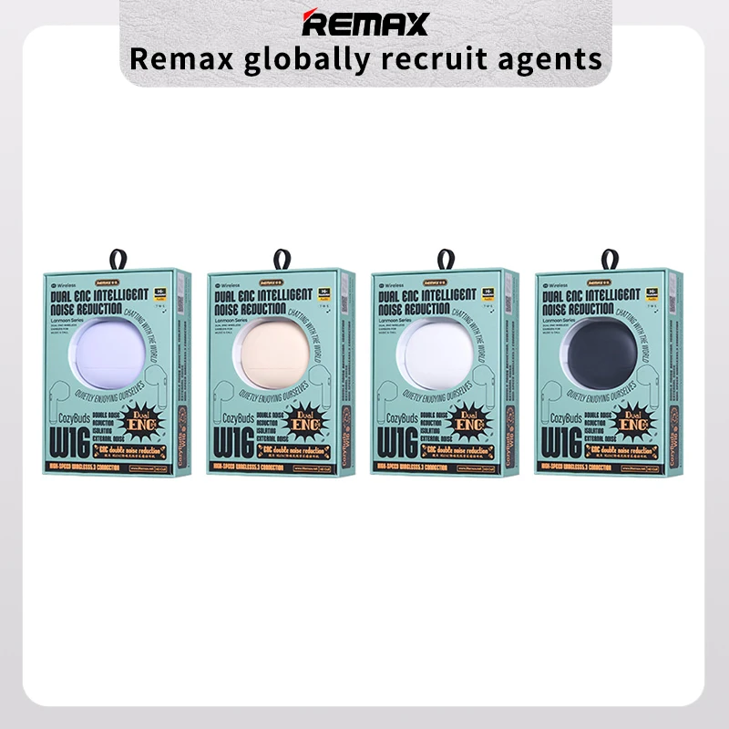 Remax Worldwide Store 9300+ Cozybuds W16 Dual Enc Wireless Earbuds ...