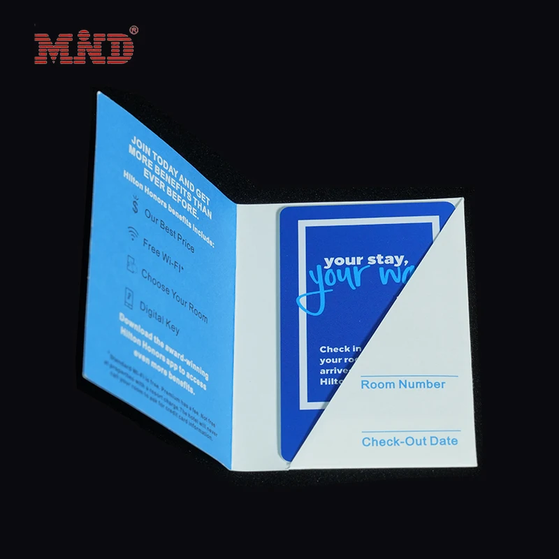 personalized hotel room key card sleeves Jutom 1000 Pcs Envelopes Key Card Holder Enjoy Your Stay Welcome Gift Envelope Sleeve Bulk for Guest Access & Business Hotel Business Office, 2.4 x Custom Hotel Room Card Key