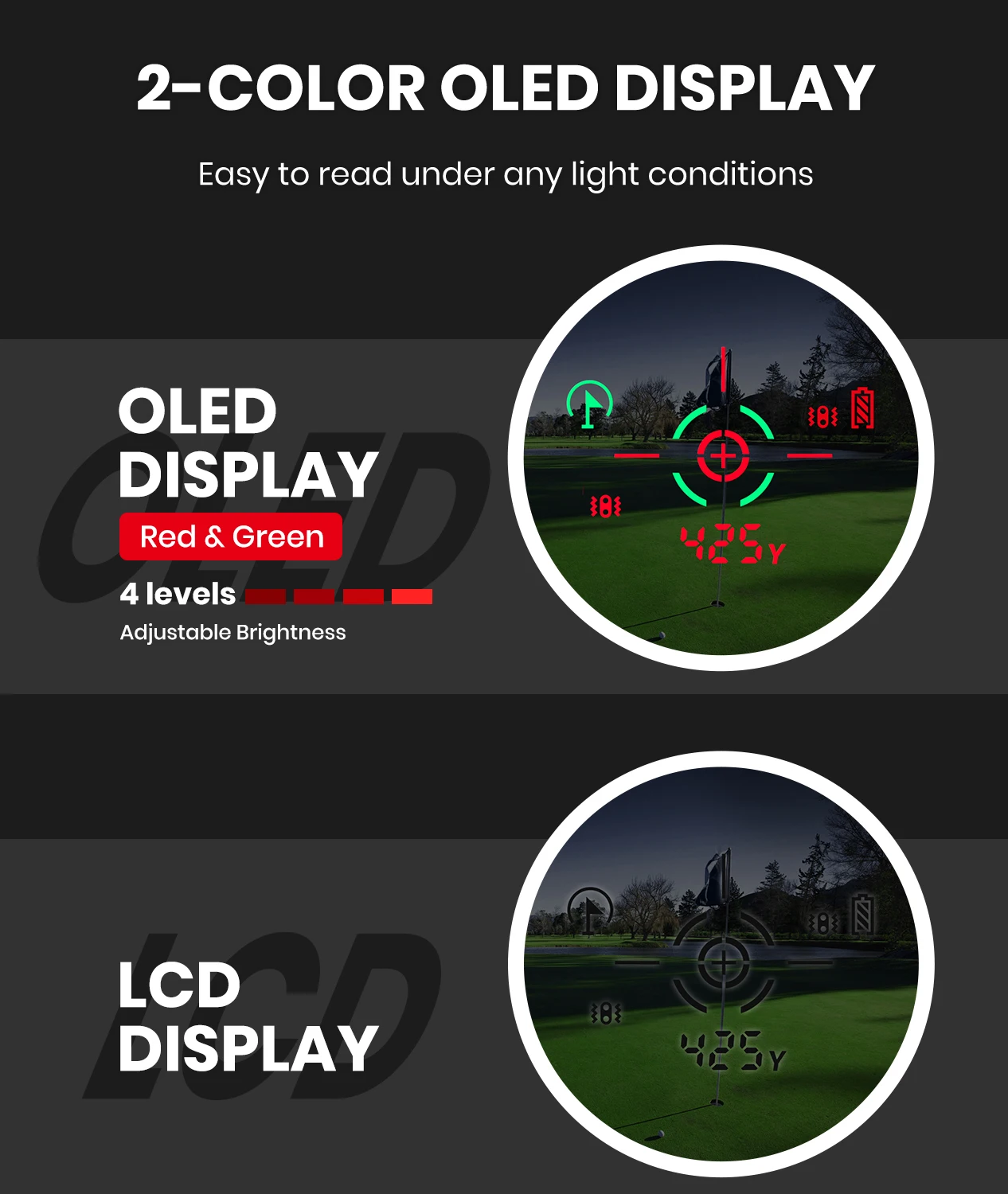 Us Warehouse Golf Rangefinder With Slope U1000pro Range Finder With