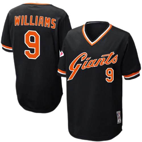 Wholesale Throwback Matt Williams Barry Bonds Willie Mays Will Clark Willie  McCovey Juan Marichal Jersey Men San Francisco stitched From m.