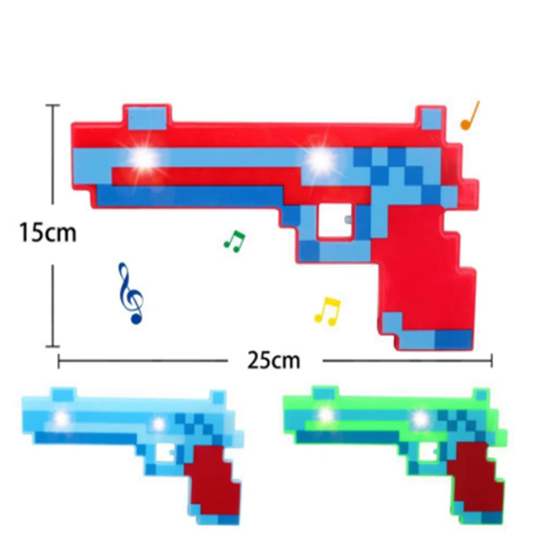 Cosplay Gun Light Up Toys Led Flashing Guns Toy Pistols Party Supplies