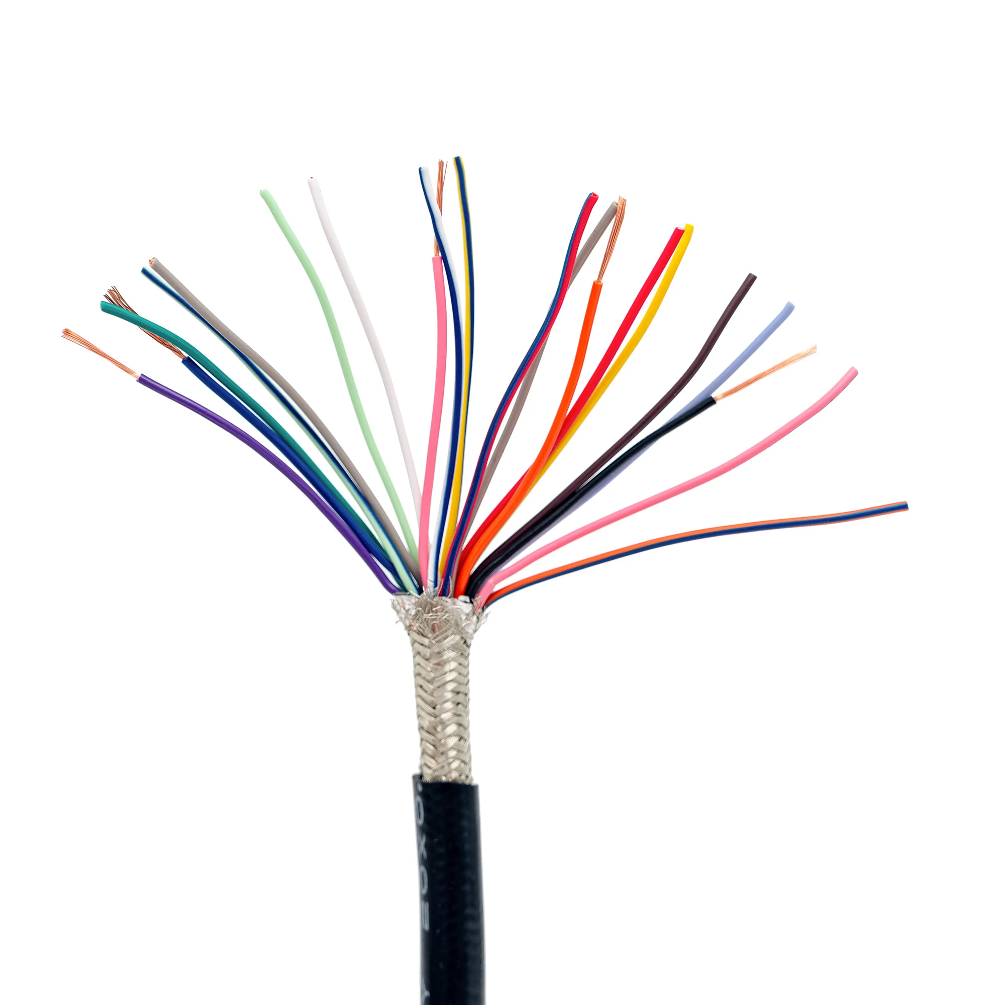 Fil Ultra-Fin 34AWG/32AWG/30AWG/28AWG/26AWG – Câble Compensation Haute Température -80°C à +200°C, Cuivre Étamé Teflon FEP, Idéal Casques & Électronique Fine
