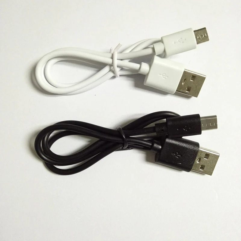 OEM 0,3 м дешевый ПВХ белый черный usb микро 2A кабель быстрой зарядки для мобильного телефона