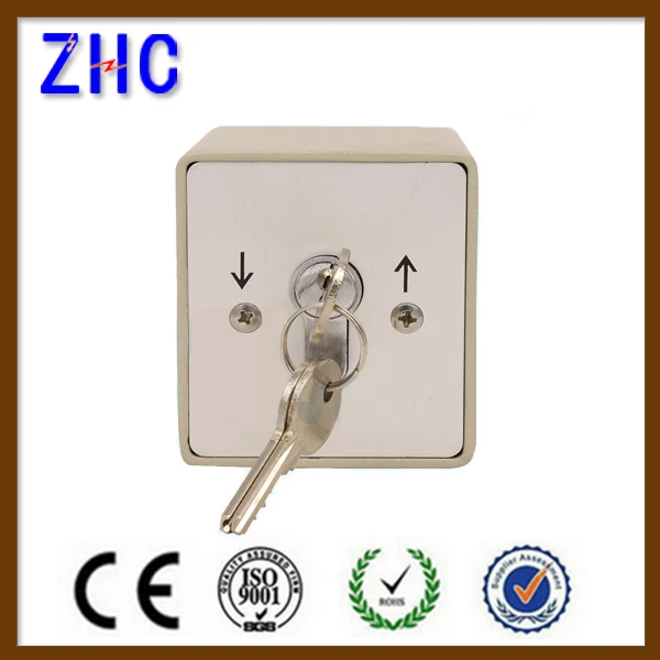 High Security Aluminum Casting Rolling Shutter Door Safety Lock Key Switch