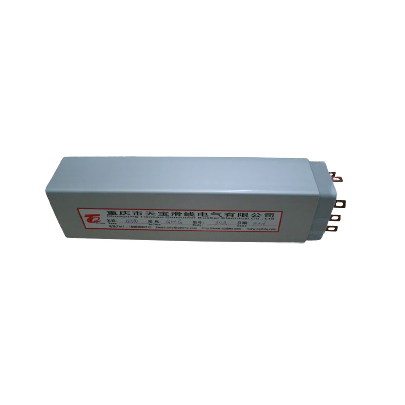 Good Quality 100A Lighting Bus Duct Copper Busbar for Sewing Machines