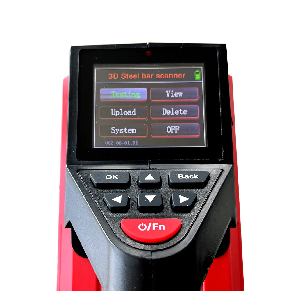 R800 Integrated Detecting Scan 3D Rebar Scanner Corrosion Rust Detector in Concrete