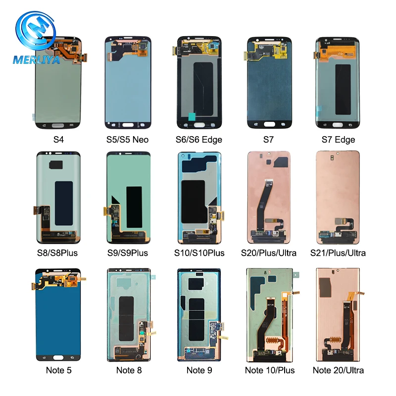 For Samsung Galaxy S6 Edge LCD G925 G925F G925A Touch Screen S6edge Touch Screen Assembly for S6 G925 LCD Display