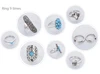 silver 9 pcs