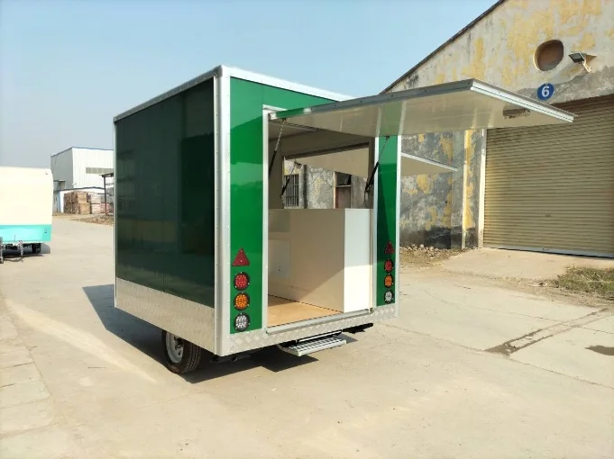 Flower Shop Mobile Vending Trailer Customization Build Boutique Shop Cart Container Kiosk for Sale