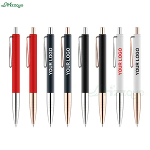 Manufacturer Gift Metal Ball Pen Advertising Gel  Pen With Personalized Engraved Print Logo