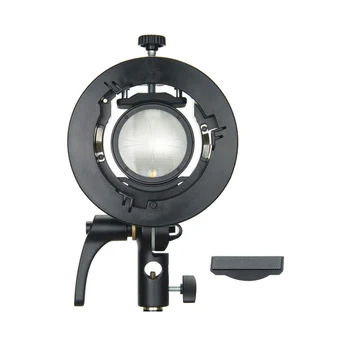 Godox S2 Speedlite S2-Type Camera Flash Bracket Bowens Mount for Godox V1 AD200Pro AD400Pro AD200 V860II TT685 TT600 TT350