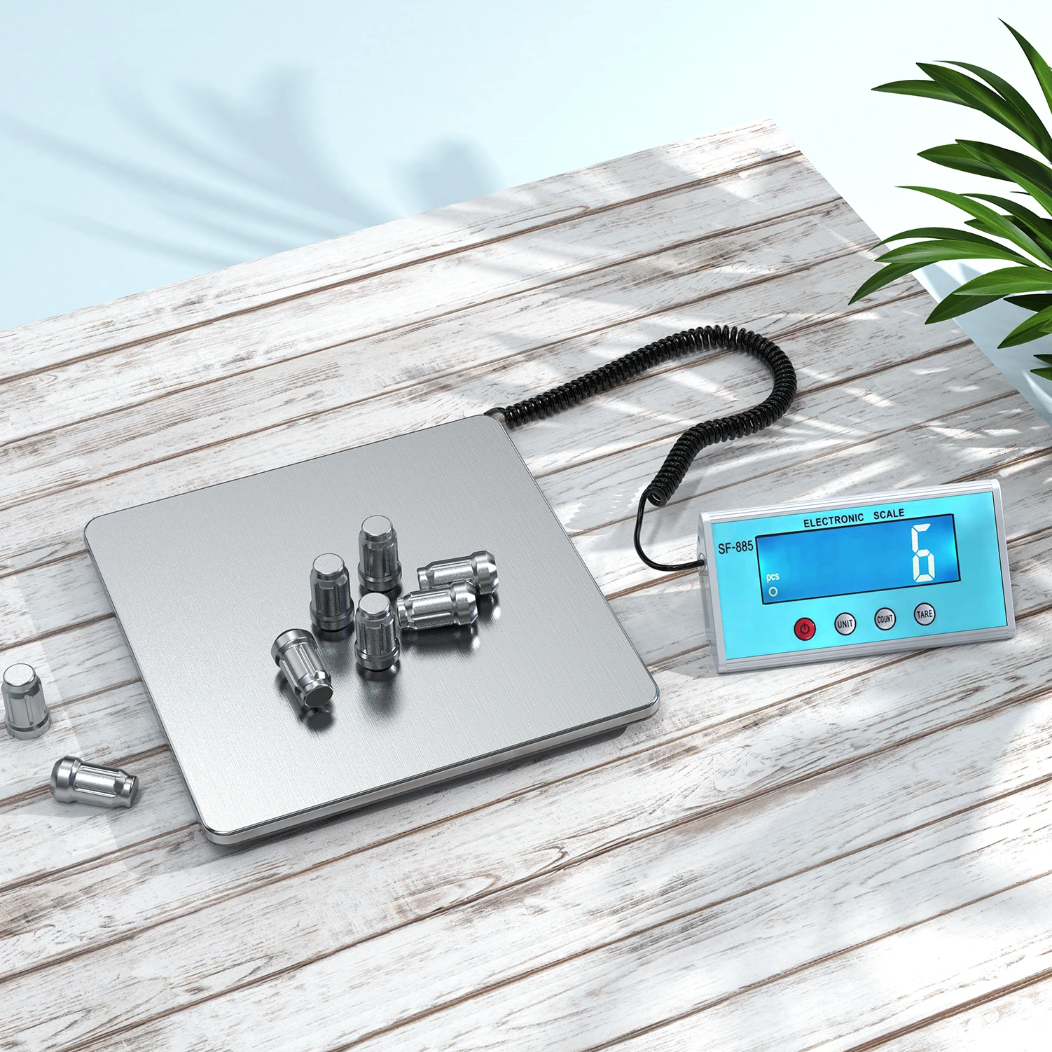 SF-885 Digital Shipping Postal Scale - 200kg Capacity