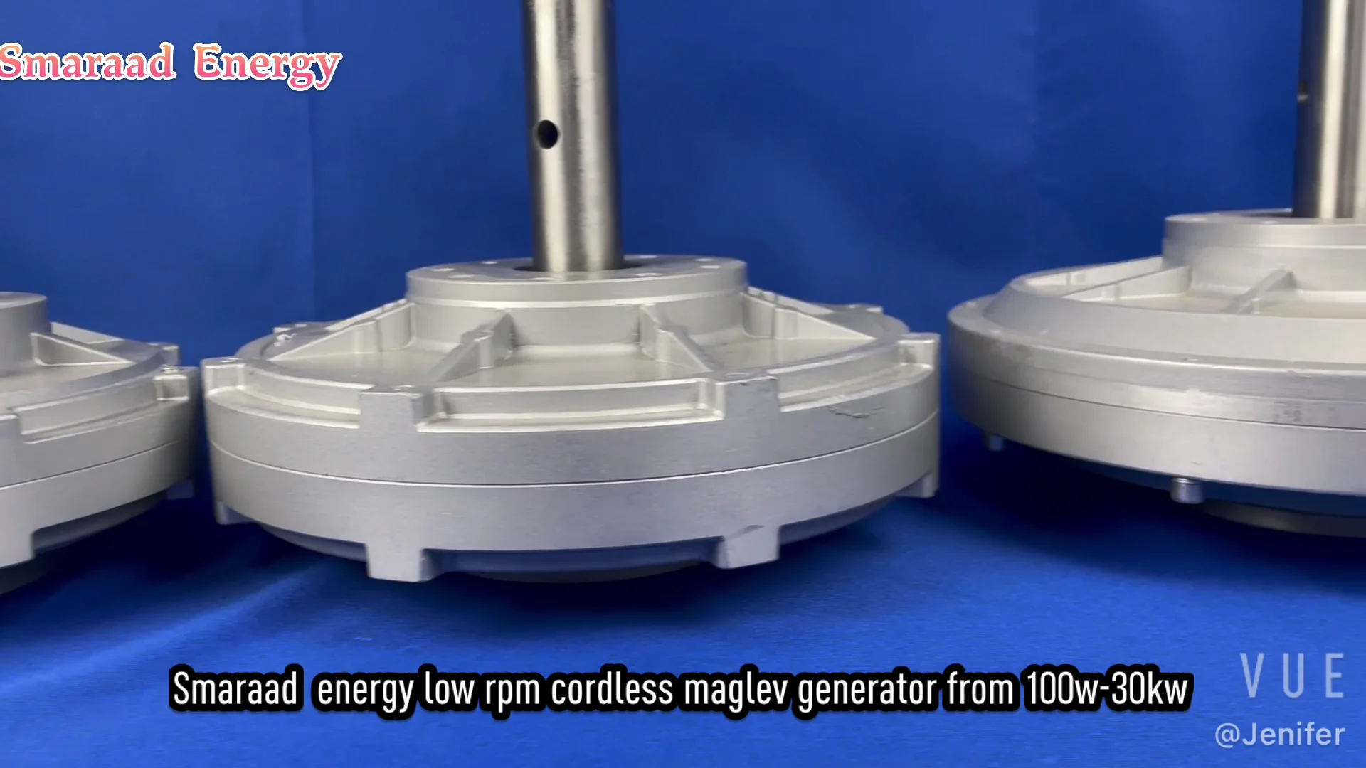 Factory Wholesale White Color Aluminum 5000w 150rpm Coreless Pmg