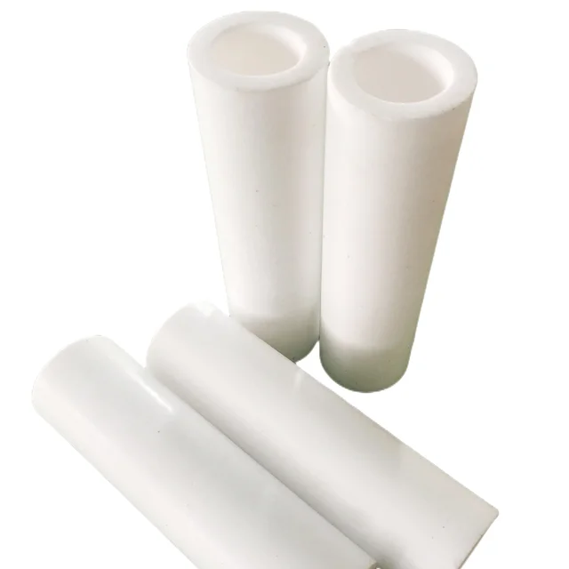 PTFE Tube Pipe White Plastic Corrosion Resistant Chemical Resistant High Temperature Aging PTFE 100% Pure Virgin