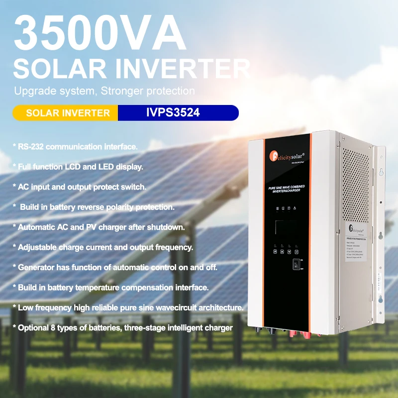 Felicity Solar 5KVA Off-Grid Inverter 4KW 48V – Perfect for Solar Power ...
