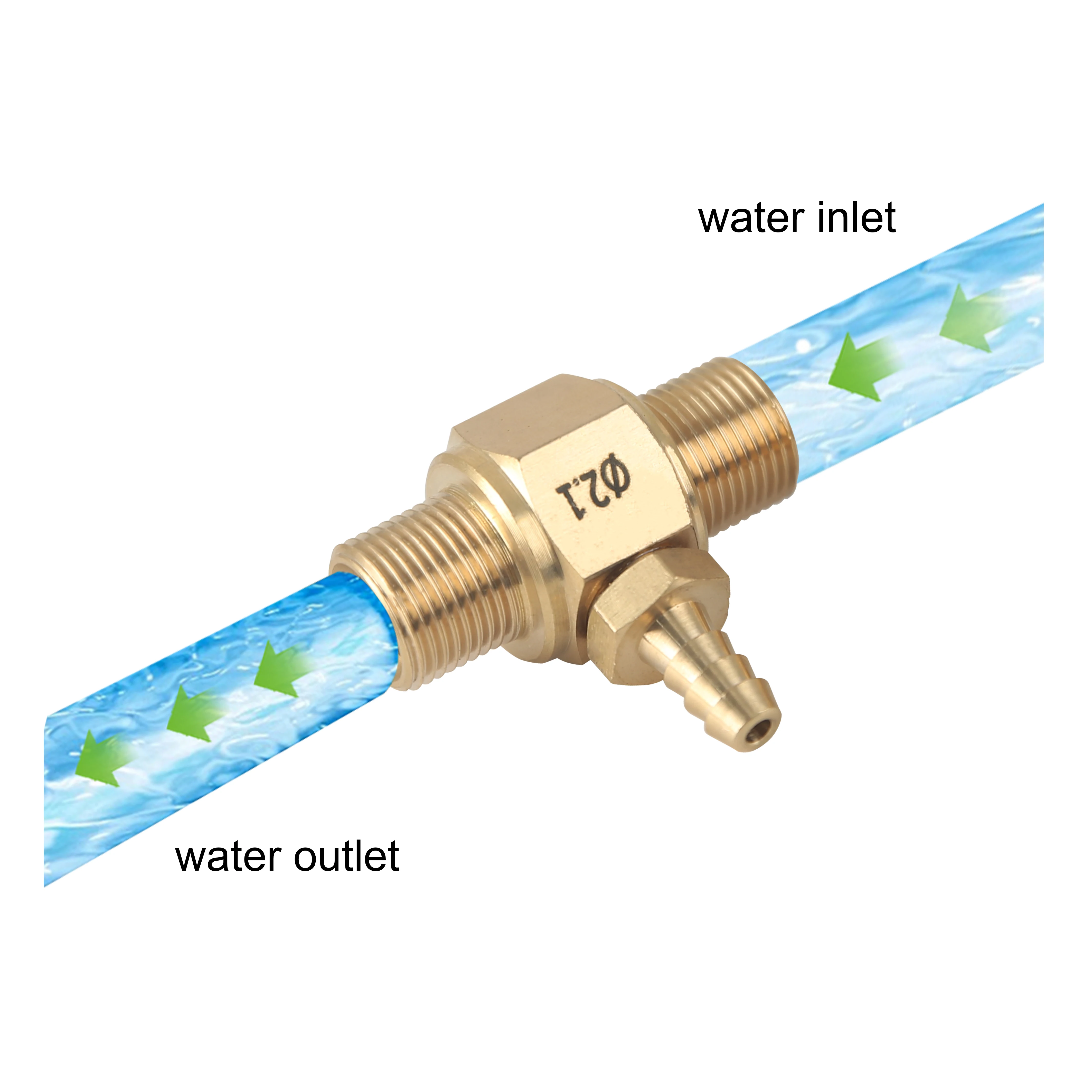 Hot Sale High Pressure 2-3GPM Chemical Injector Downstream Injector Kit for Pressure Washer 3/8 Male Connectors Soap Injector