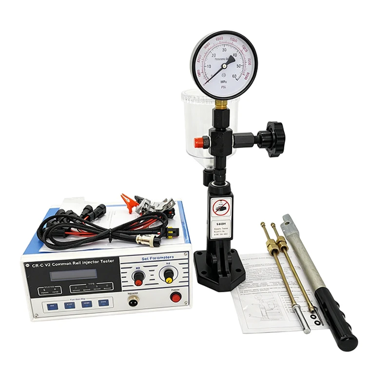 CR-C Common-Rail-Injektor-Tester S60H Injektor-Tester Injektor-Prüfwerkzeuge Injektor-Prüfmaschine Diesel 110V 240V 24V DC – Detail 1