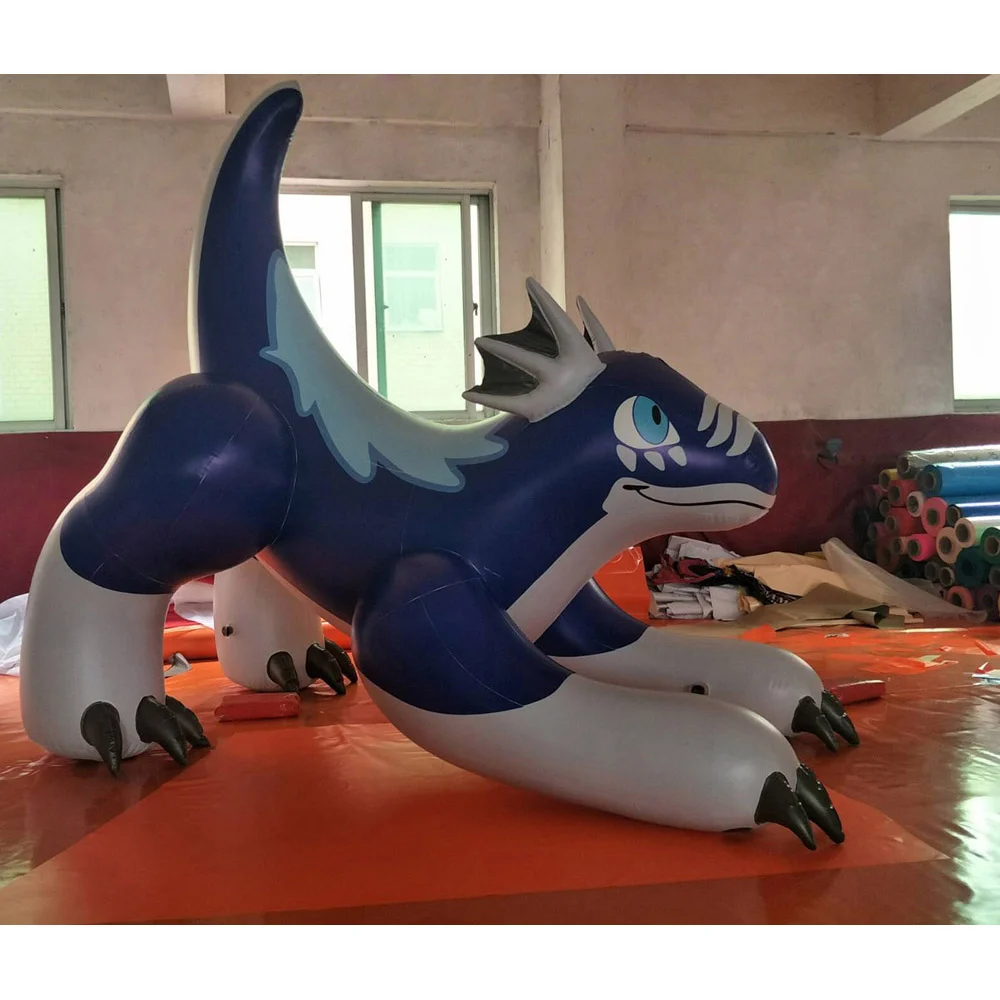 Beile Customized PVC Aaron Dragon Inflatable Animal Toy for Advertising Inflatables Sale