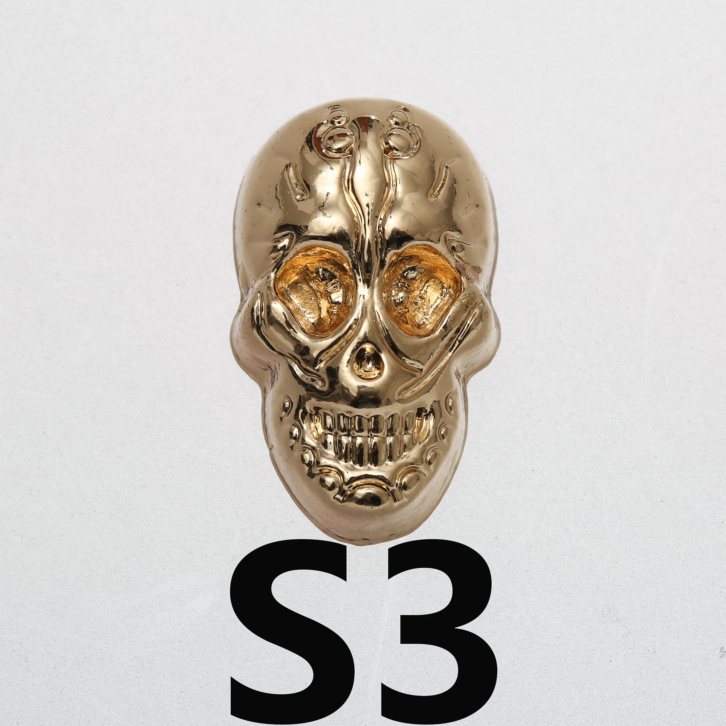 Wholesale Crocks metal rock charms accessory decoration for croc shoe gun  skull bullet charms From m.