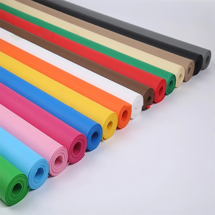 Colorful emboss pp spubonded nonwoven fabric PP spun bond non woven fabric roll malaysia
