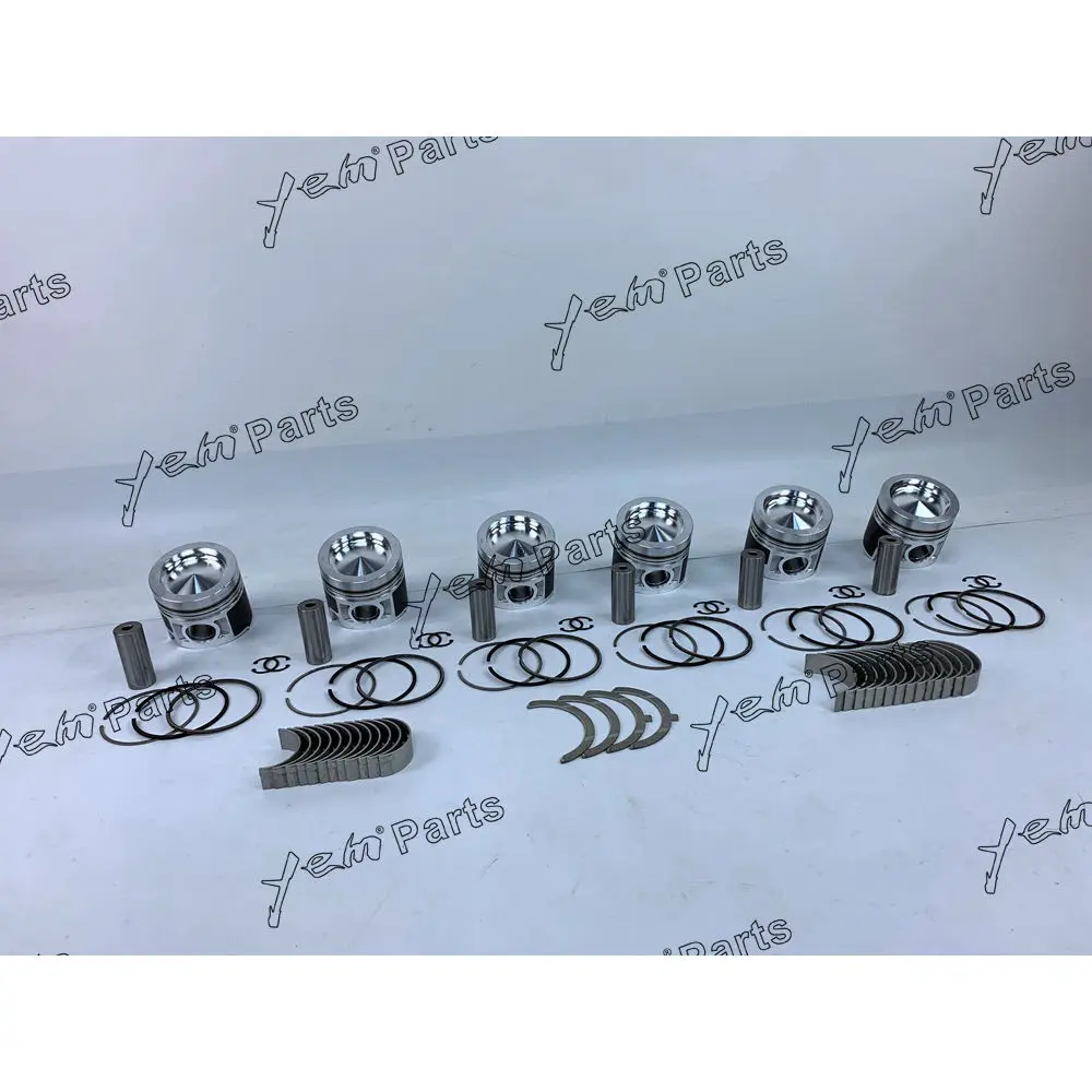 Engine Parts Piston Kit With Bearing Thrust Washer for Caterpillar C6.4 Engine 2