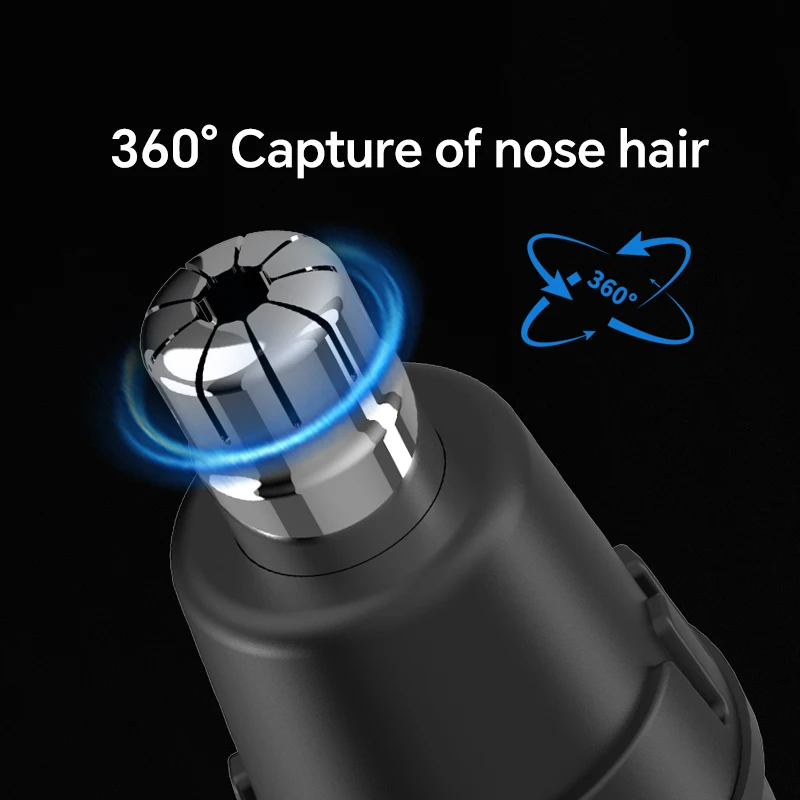 Portable Rechargeable Four-in-One Nose Hair Trimmer Set Electric Push Shear for Home Salon Car RV Use Durable Plastic for Garage factory