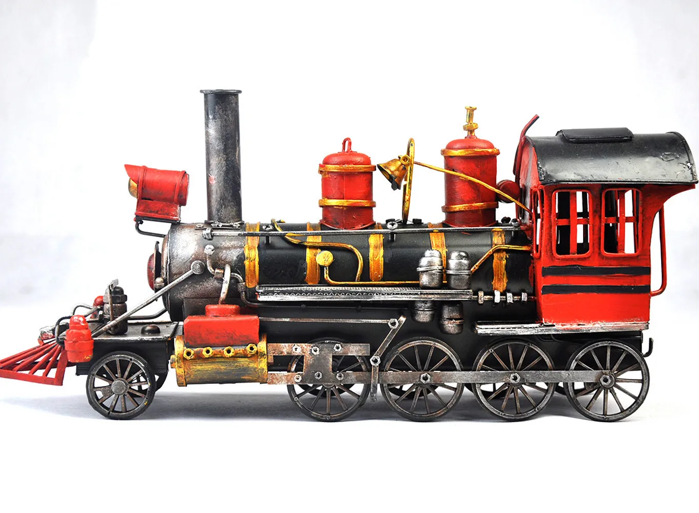 Model Steam Locomotive Train Railroad Metal Toy - BIG discount