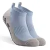 Chaussettes bas gris bleu ciel