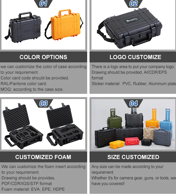 Secure Your Camera Gear with Gdt's Plastic Toolbox Trolley Case