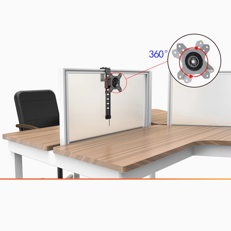 CHARMOUNT Dual Monitor Mount Stand - Height Adjustable & Rotatable