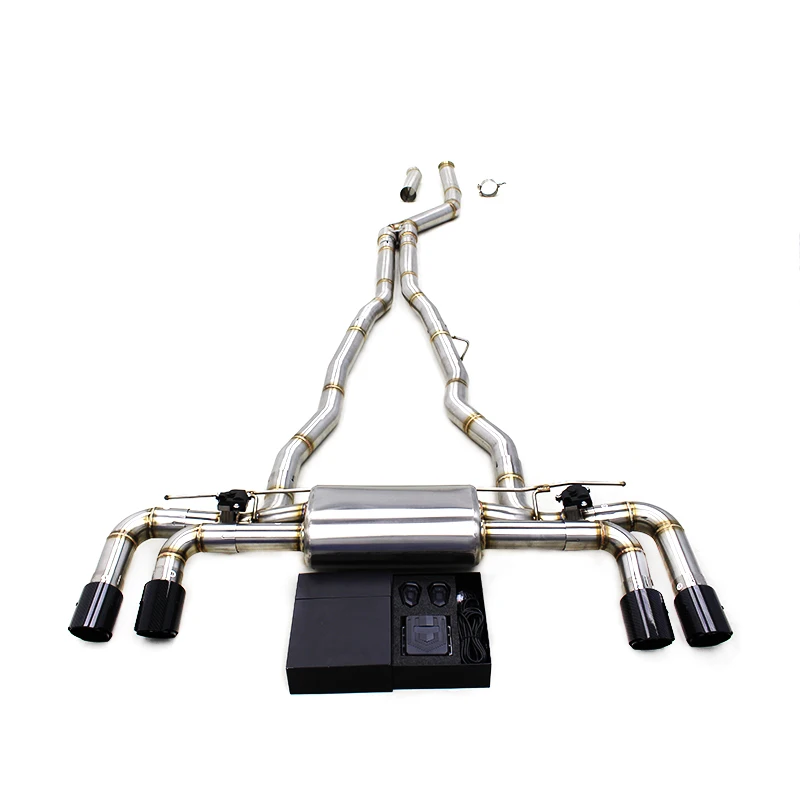Valvetronic Exhaust Pipes For BMW 540 / 540I G30 / G38 3.0T B58 2018-2024 Stainless Steel Catback