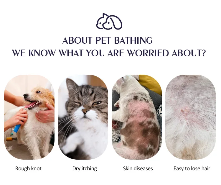 500ml Natural Organic Relieving Dry Itchy Skin Pet Cat Dog Cleaning