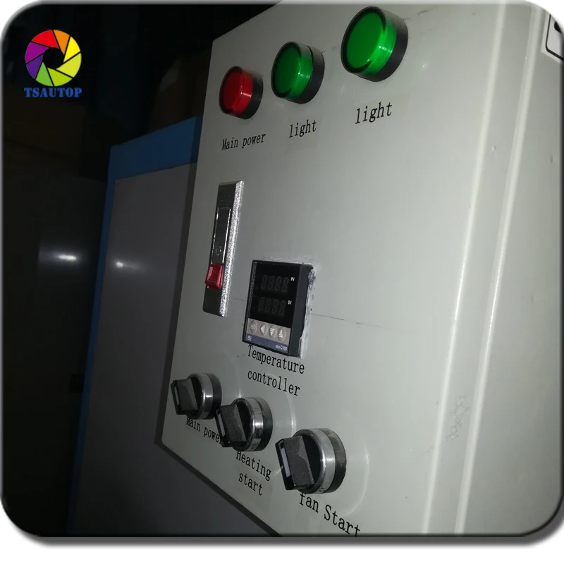 TSAUTOP 1.5*1*2.2m Hydro Dipping Water Transfer Printing Equipment Drying Oven for Transfer Printing