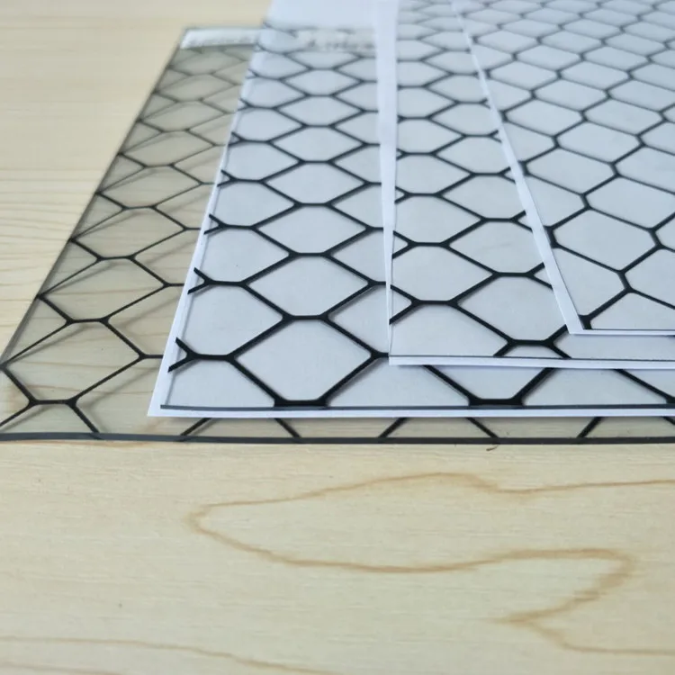 LN-7028 ESD Grid Anti-static Pvc Curtain
