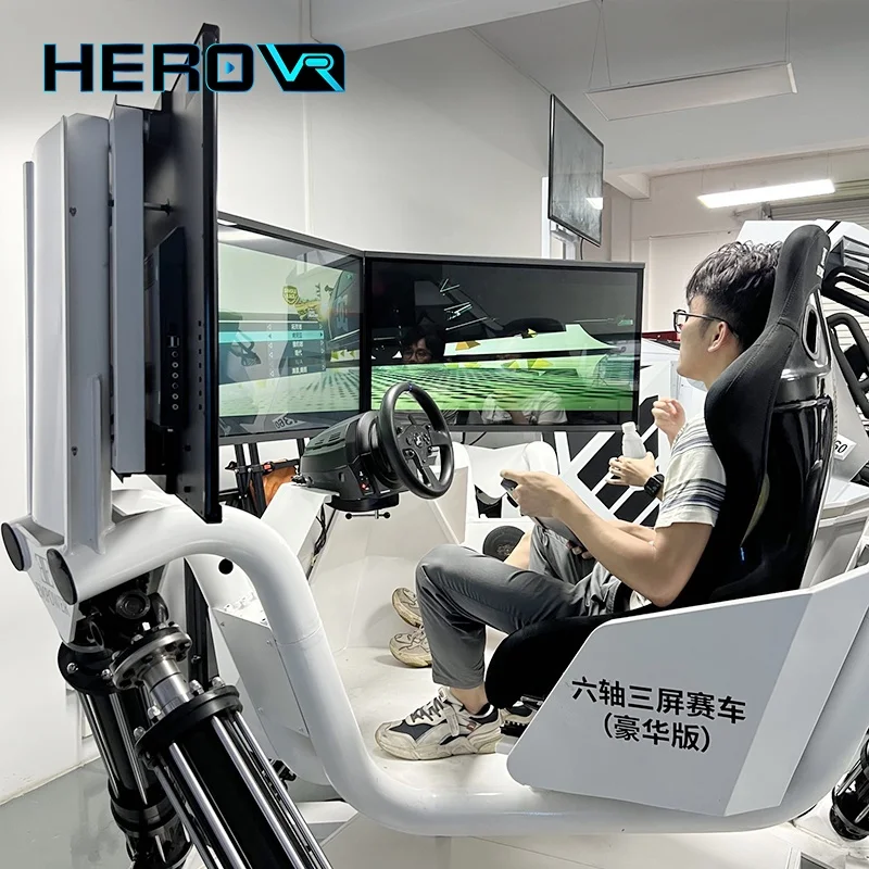 Herovr Electric Go Kart Ride On Car 2dof Motion Race Driving F1 Car Vr ...
