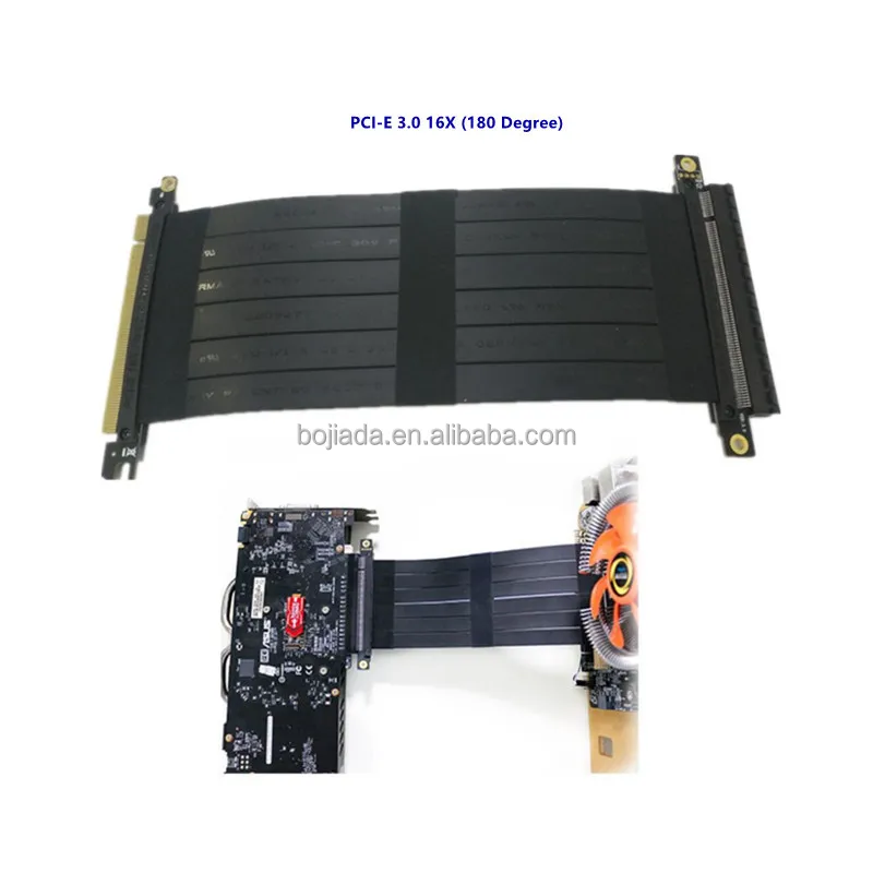 Wholesale PCI-E PCIe 3.0 16X GPU Extender Riser Extension Cable 180 Degree run RTX 2060 2080 Graphics Card From m.alibaba.com