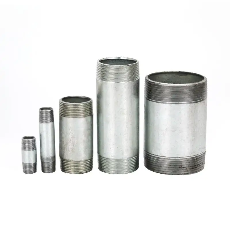 304 316 Dn100 Npt Bspt Bspp Threaded Double Male Threaded Extended Male