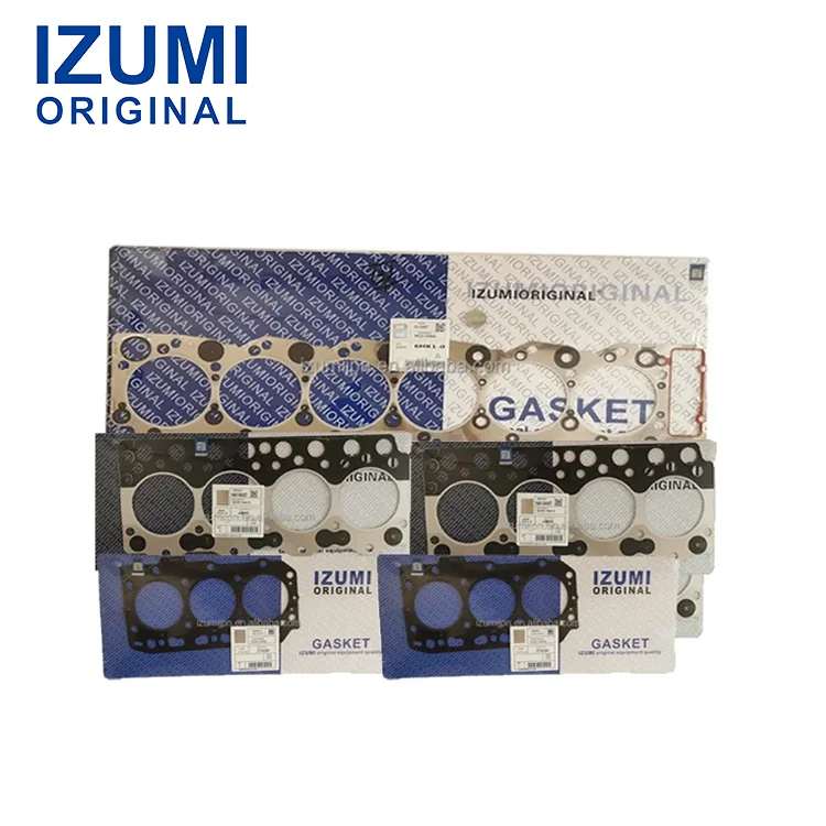 IZUMI ORIHINAL NA 1004 1004D Gasket (Mga Bahagi No. 3681E037, 3681E033, 3681E031, 3681E025, 3681E017, 3681E009) para sa Takip ng Ulo ng Silinder, Bahagi ng Motor para sa PERKINS