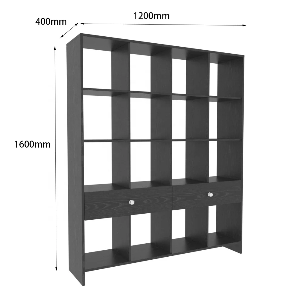 Modern Wooden Bookcase White Storage Mdf Combined Bookshelf Free