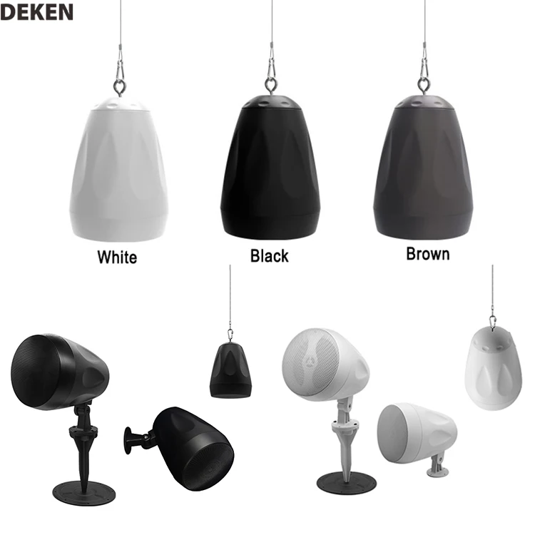 Deken FIT Q Serie Multi-function Portable Speaker Outdoor Inground Speaker Garden Waterproof Loudspeaker Indoor Pendant Speakers