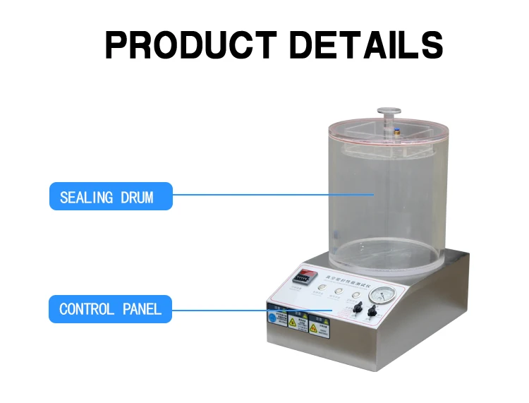 Digital Vacuum Box Air Leak Testing Equipment Negative Vacuum Leak Tester Negative Leak Test Machine