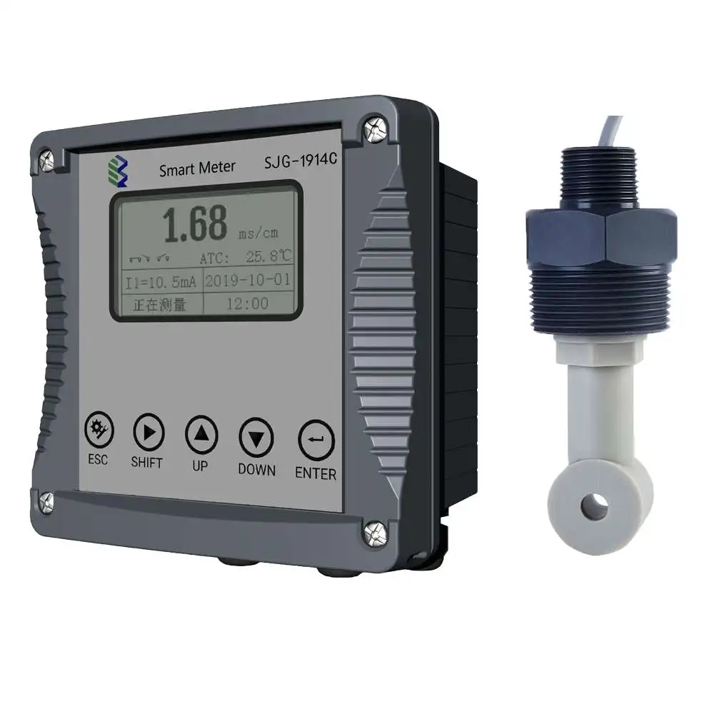 Modbus RTU Inductive Conductivity Meter and Sensor