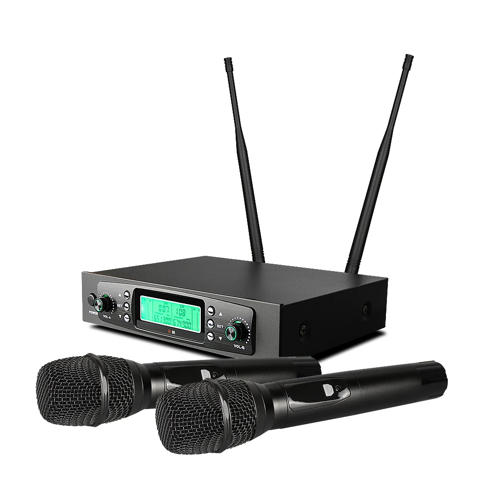 Hot Design Good Quality youtube Cordless Microphone System Professional