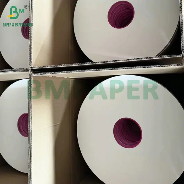 26mm x 5000meters 28gsm Straw Pack Paper For Wrapping Plastic Straws