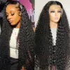 Deep wave 13*4 Transparent lace front wig