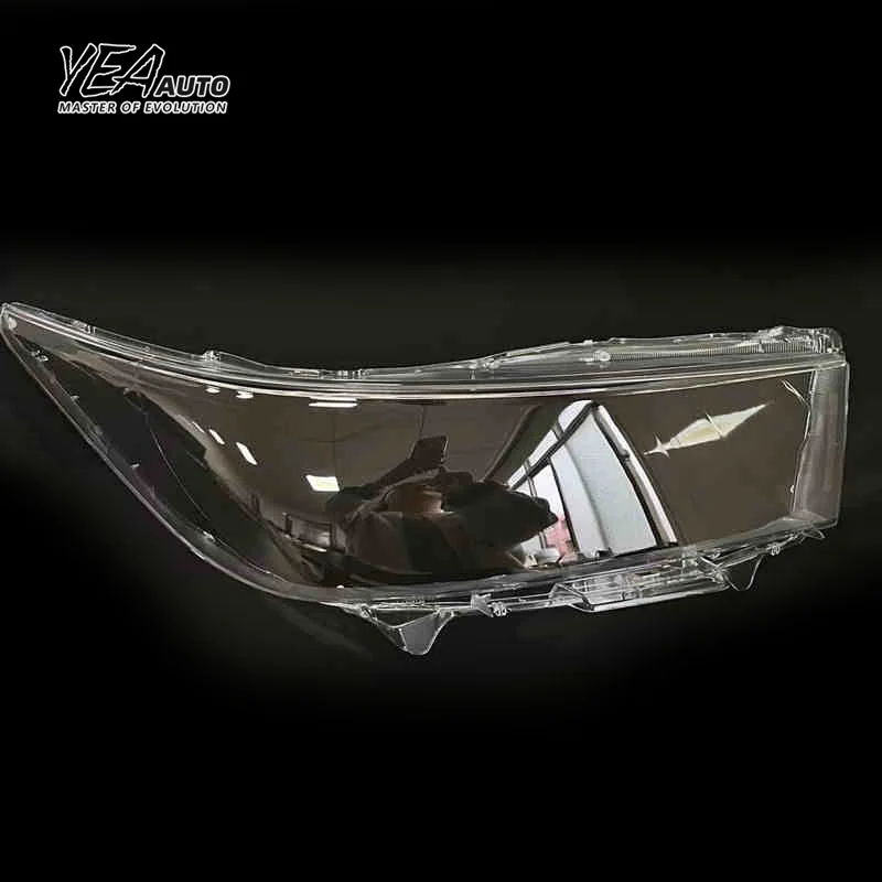 product yea auto car headlight cover lens glass for toyota innova 2015 lens cover pc lampshade clear shell-31