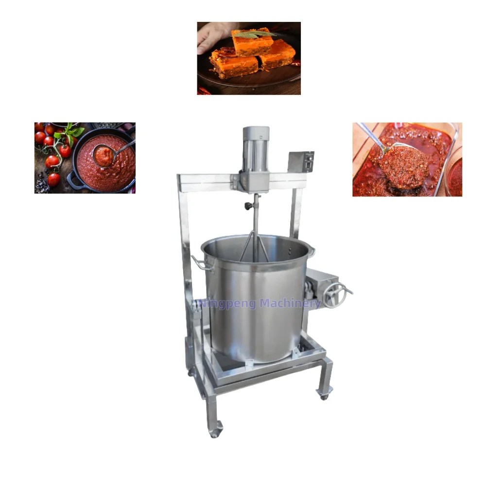 Stirring Machine Non-stick Pan Automatic Cooking Mixer Automatic Hot Pot Jam Sauce Mixing Machine