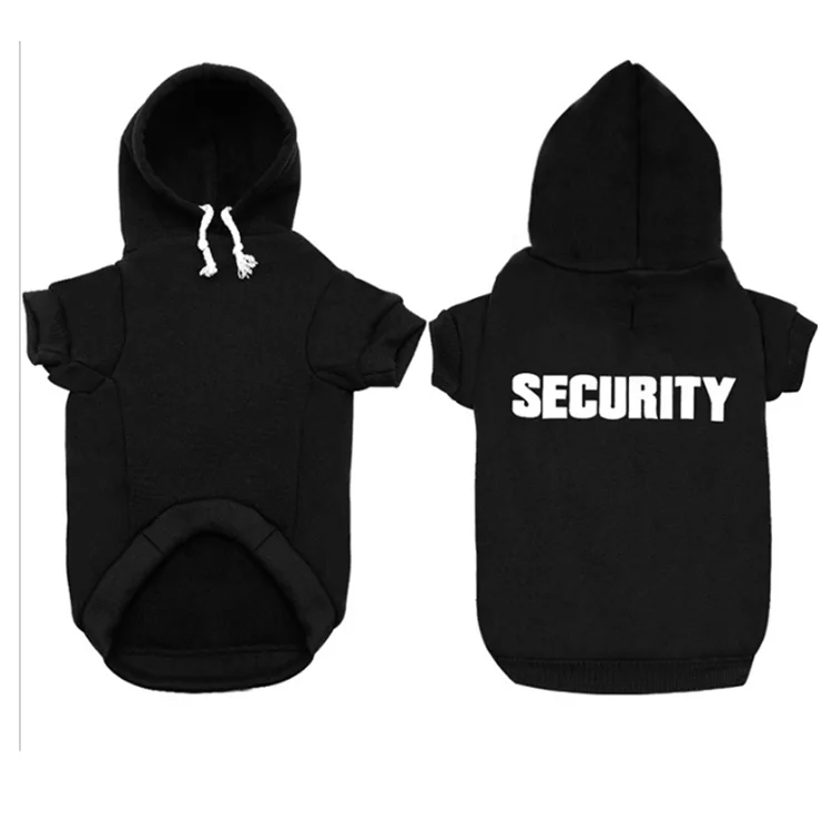 dog security hoodie