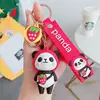 Panda de frutas rojo
