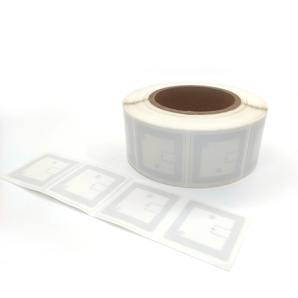 Printable Rfid Sticker 50*50mm 13.56mhz Icode Slix Adhesive Llibrary ...
